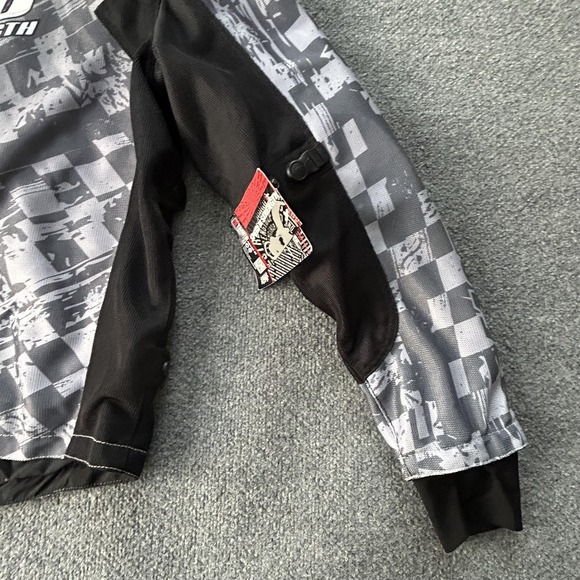 Speed And Strength Jacket Mens 2XL Gray Luna Frnq Mesh Jersey Motorcycle Racing - Picture 4 of 13